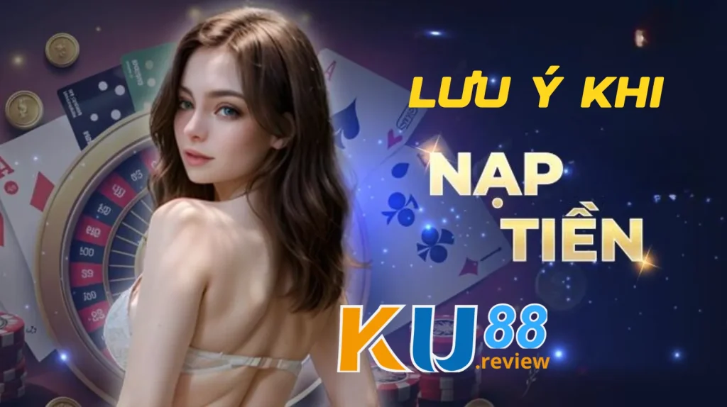 Những lưu ý quan trọng trước khi nạp tiền Ku88