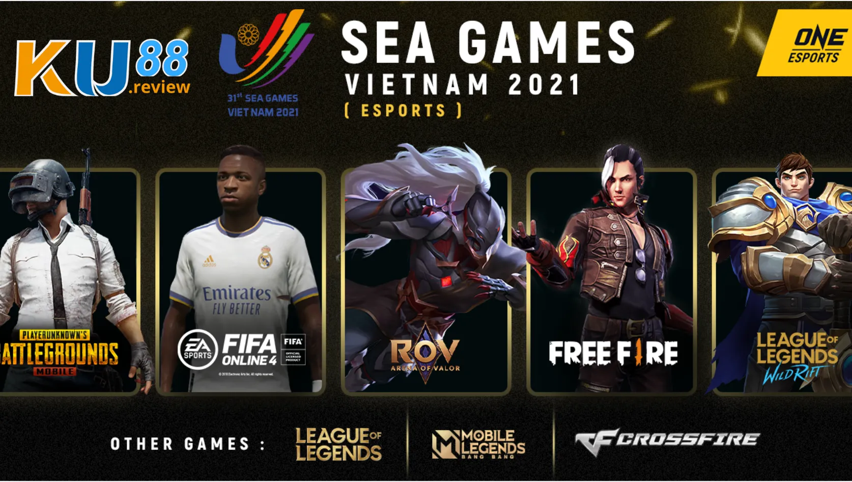 Thông tin về cá cược thể thao điện tử E-Sports Ku88